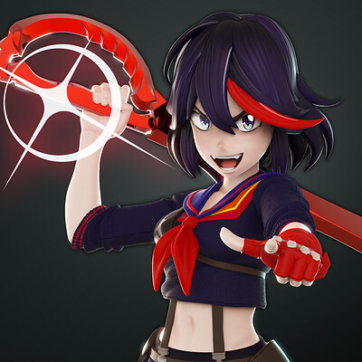 pix Ryuko Matoi Artstation artstation artworks