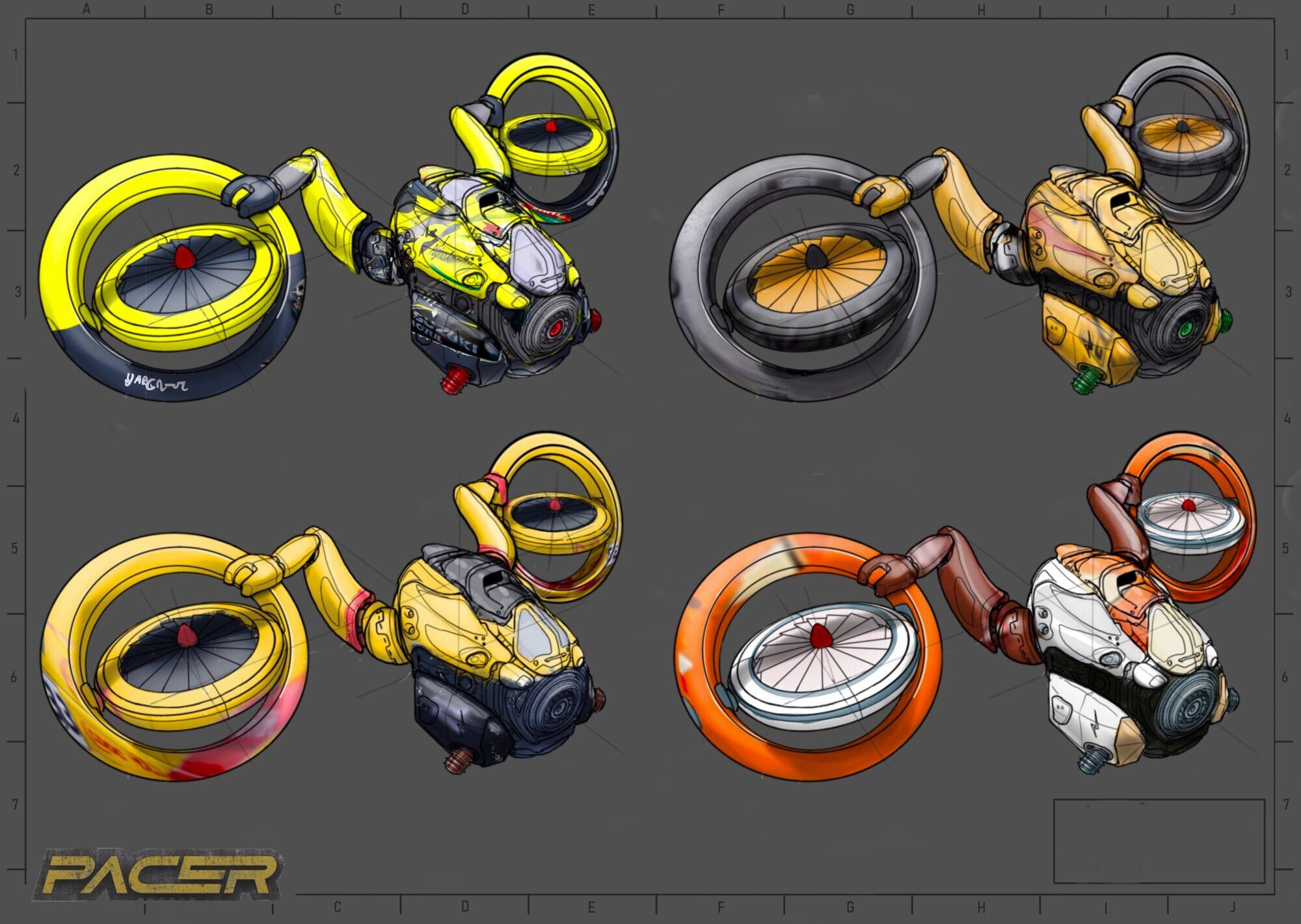 Colour/Decal exploration 3