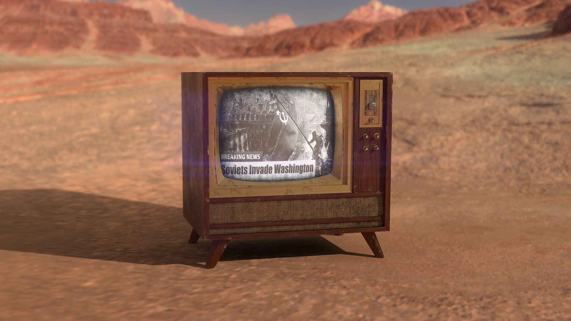 ArtStation - Old Fashioned TV