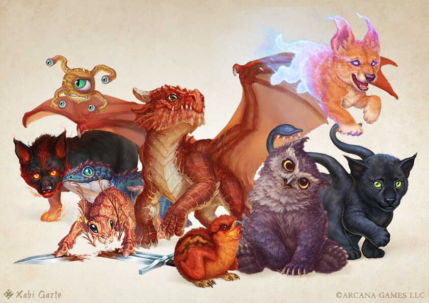 [Fantasy Familiars] - Baby Monsters