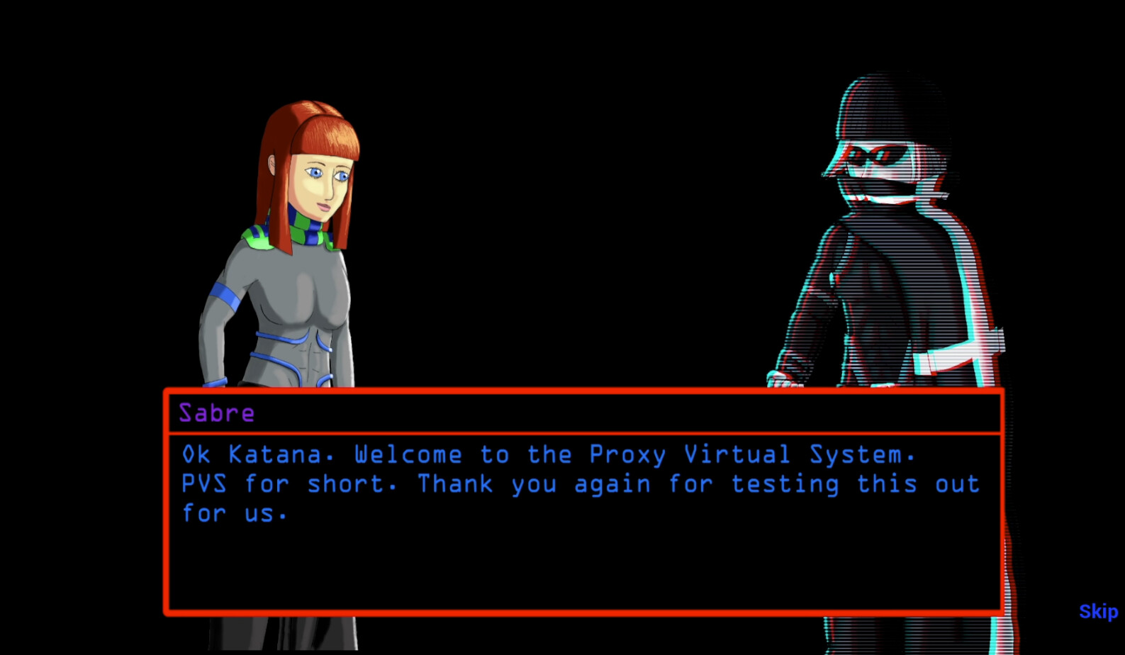 alpha cutscene