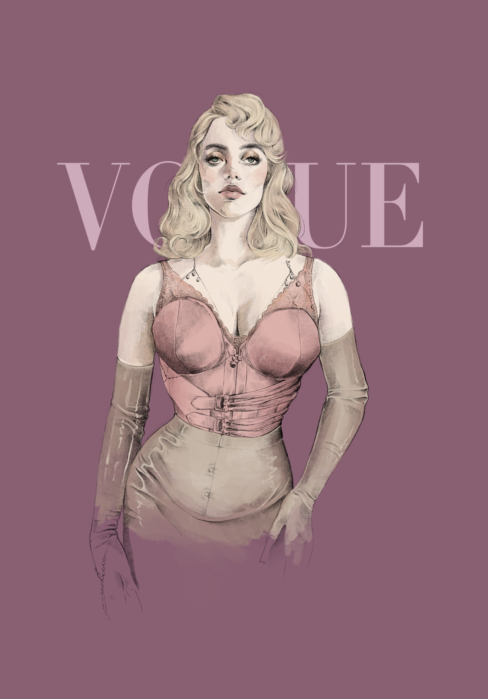 Billie eilish is ushering in a new era. Billie Eilish Vogue Fotos . Artstation Billie Eilish Vogue Jade Wysotski