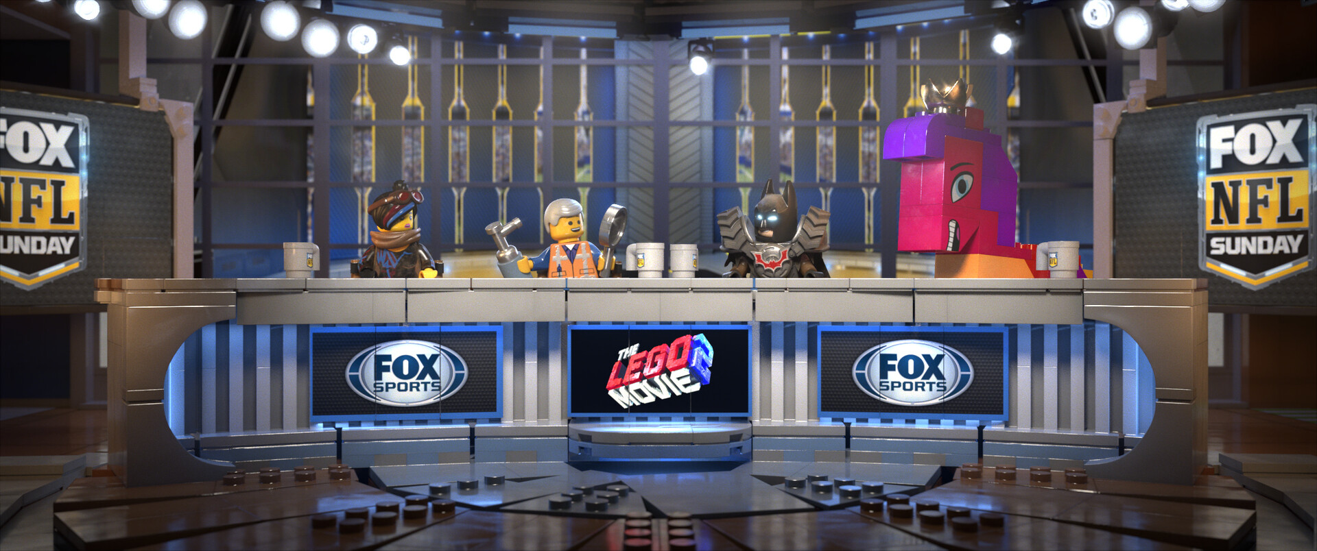 Haley Kannall - The LEGO Movie 2 Invades FOX NFL Sunday