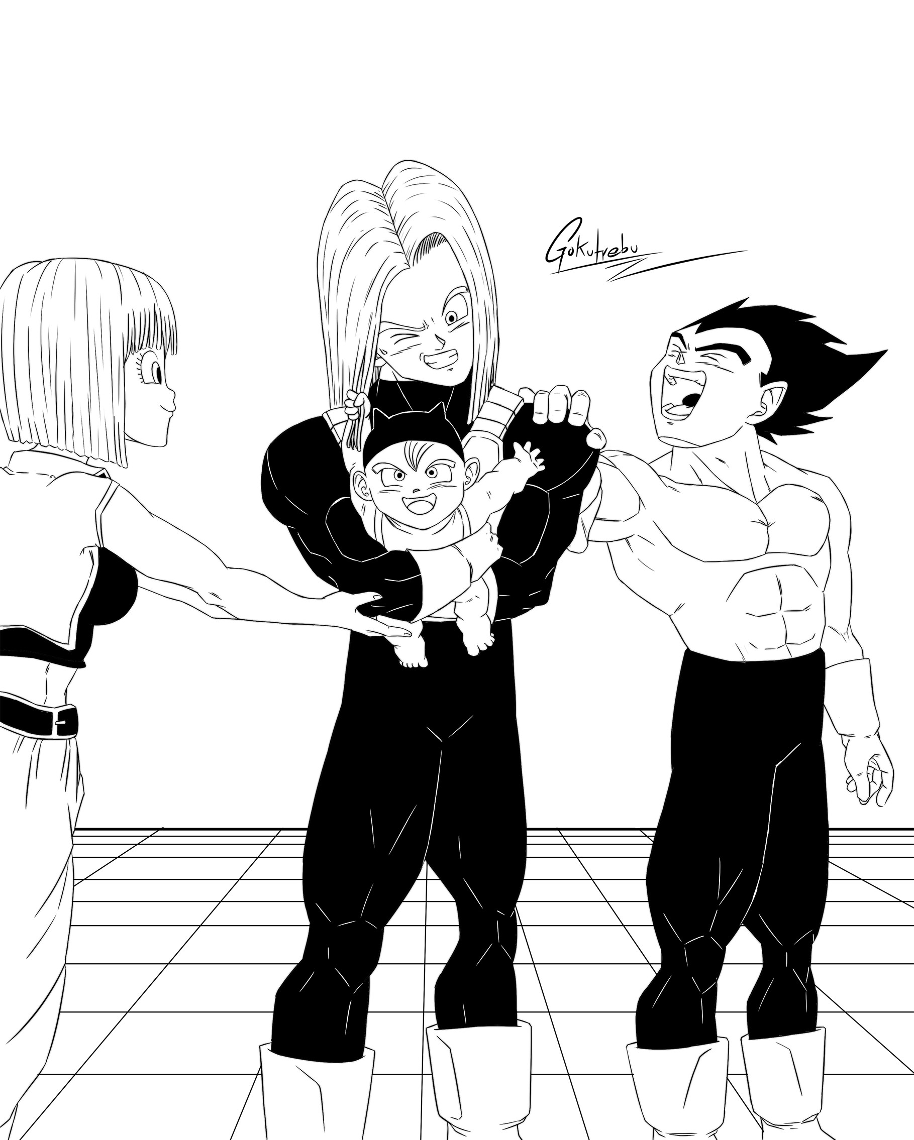 ArtStation Trunks vs Trunks