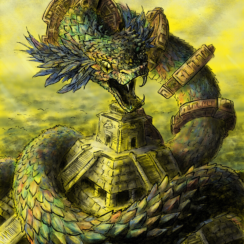Quetzalcoatl -Dawn of the feathered Serpent