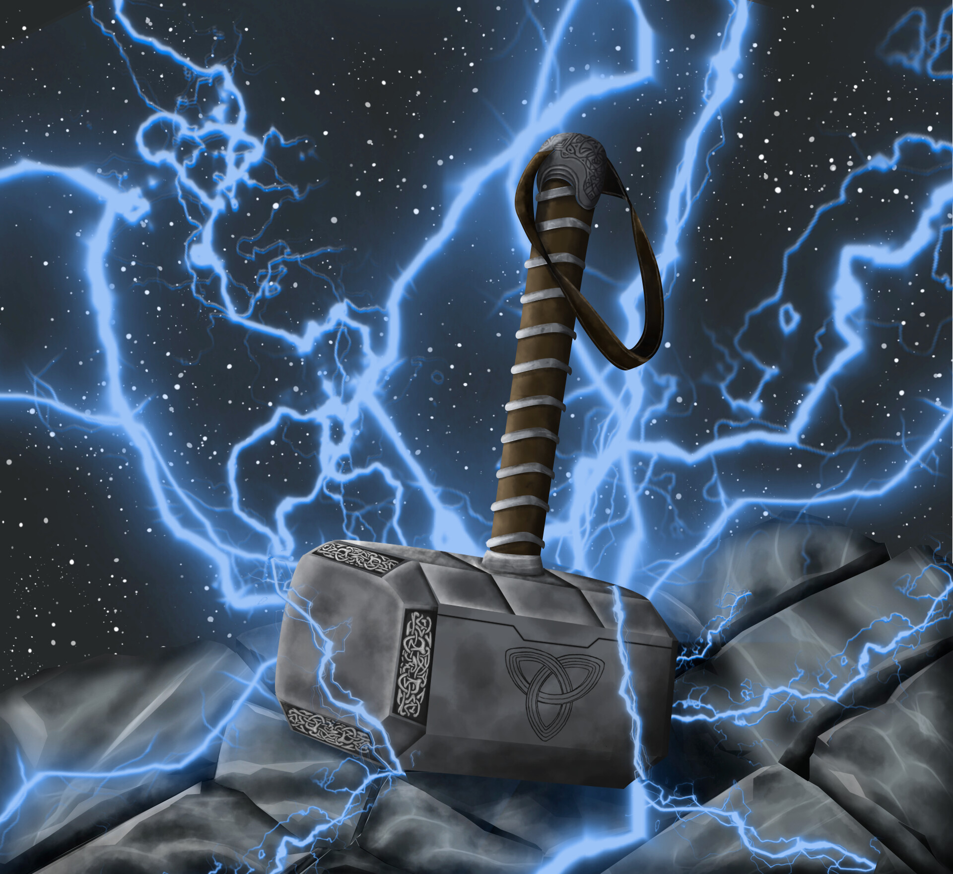 ArtStation - Thor's hammer