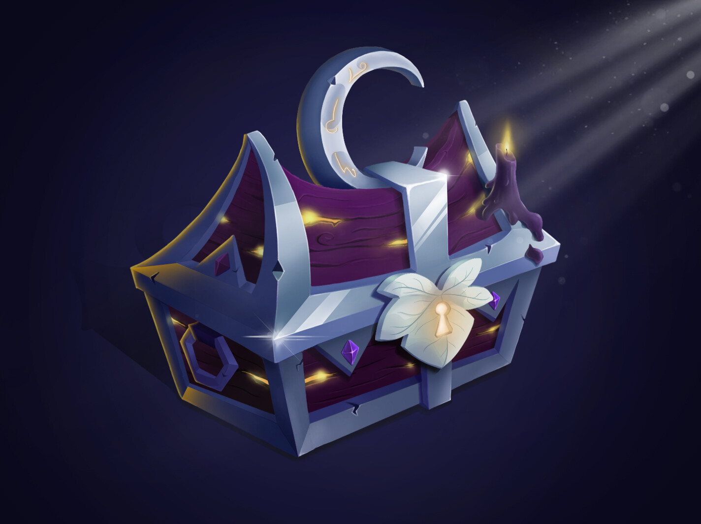 ArtStation Magic Chest Game Art