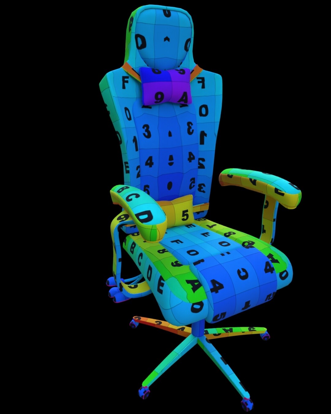 Chair UV Front