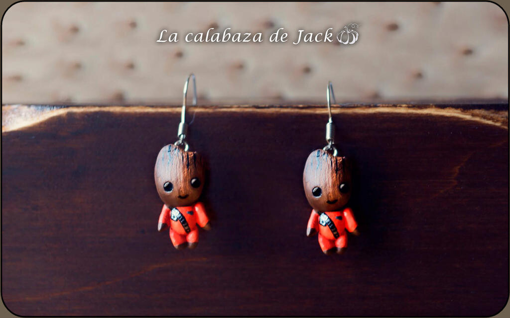 Baby groot earrings online