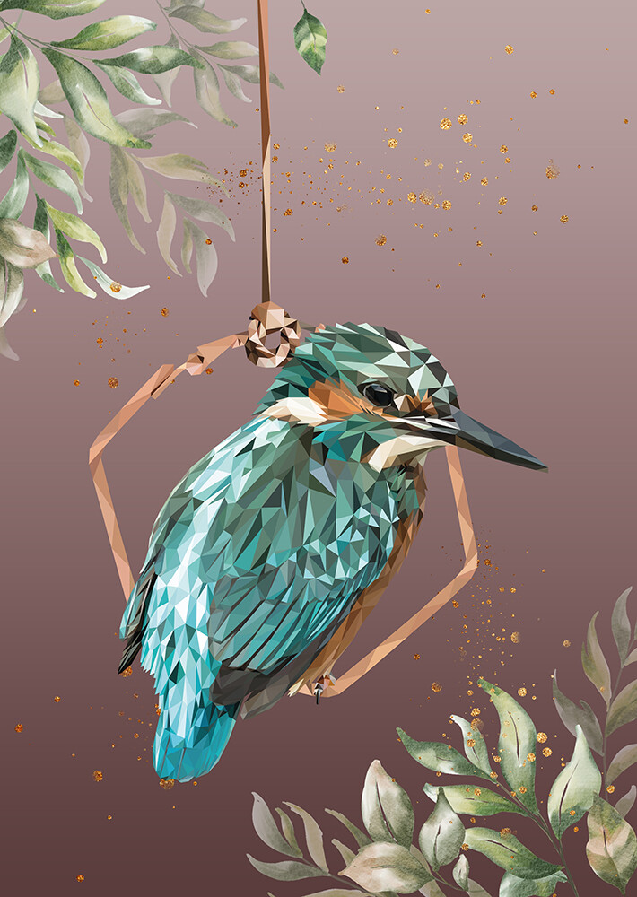 kingfisher-earring