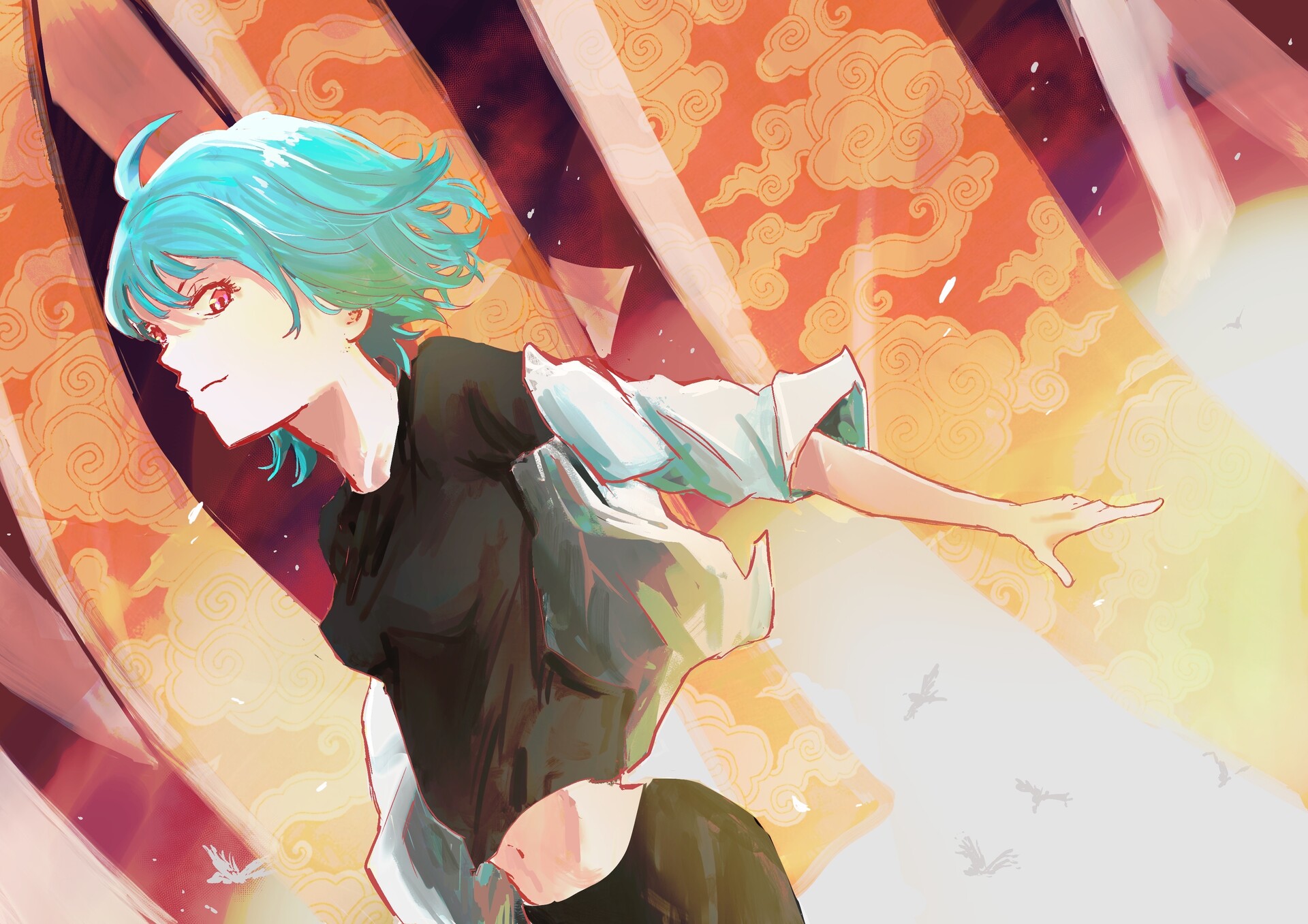 ArtStation 空の向こうに立つ