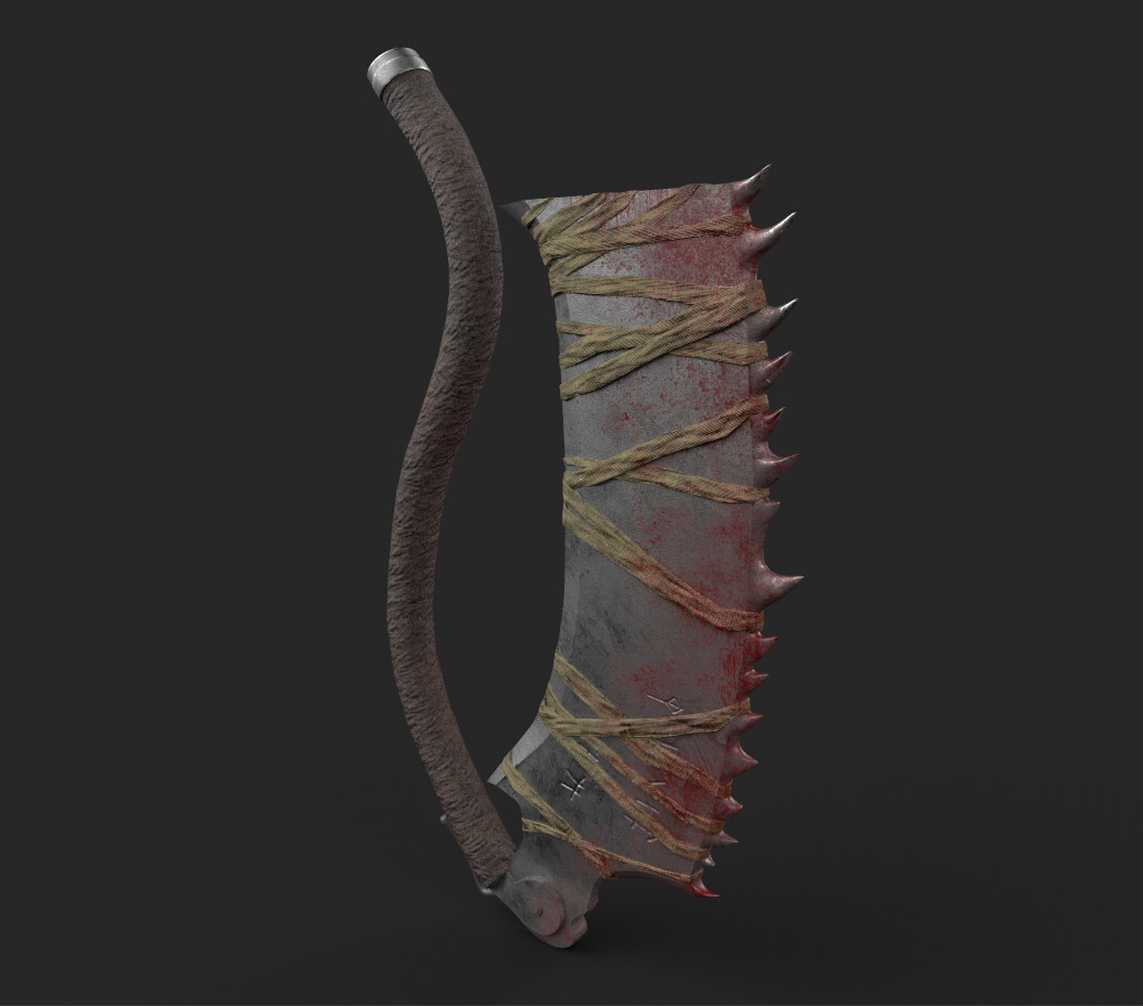 ArtStation Saw cleaver from Bloodborne