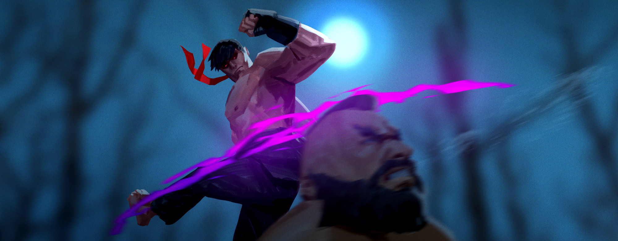 Evil Ryu vs Zangief 