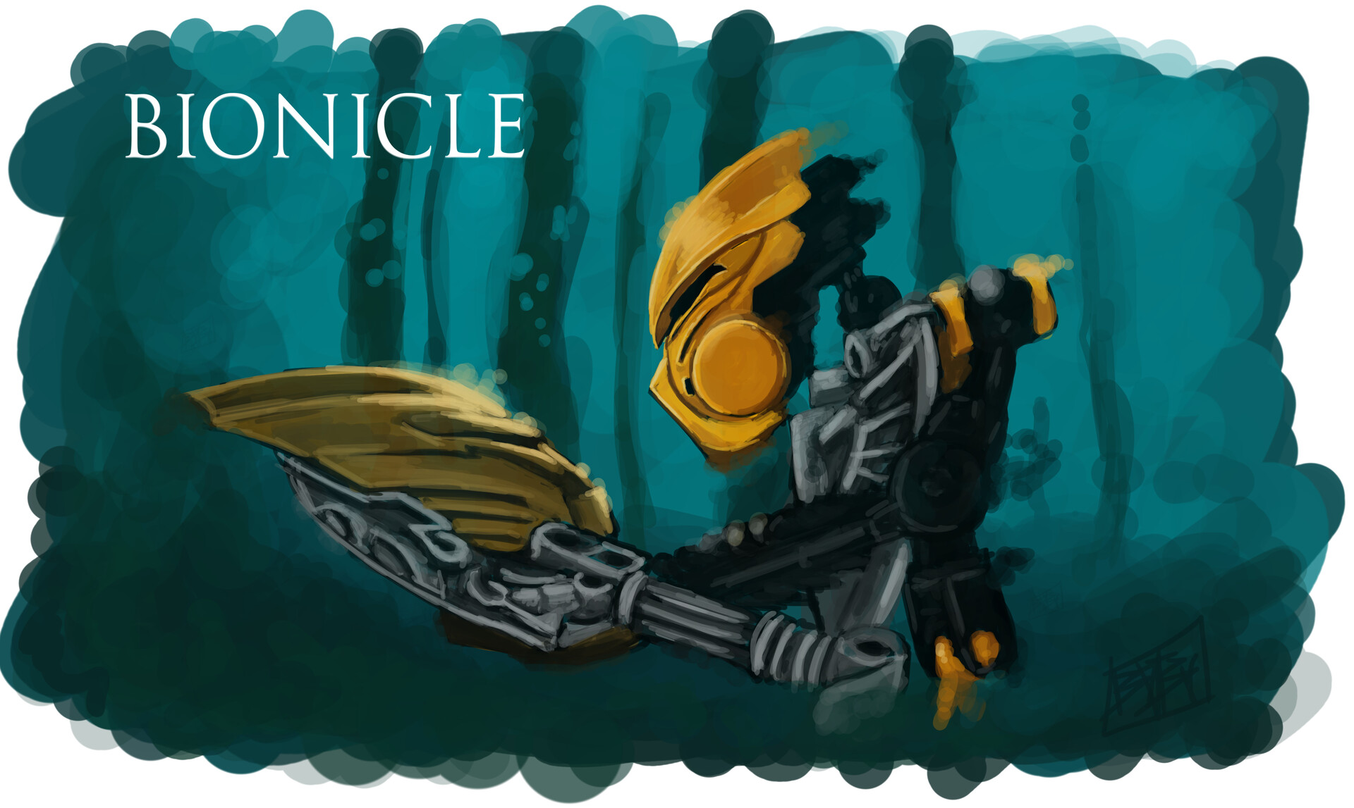 Bionicle artwork store