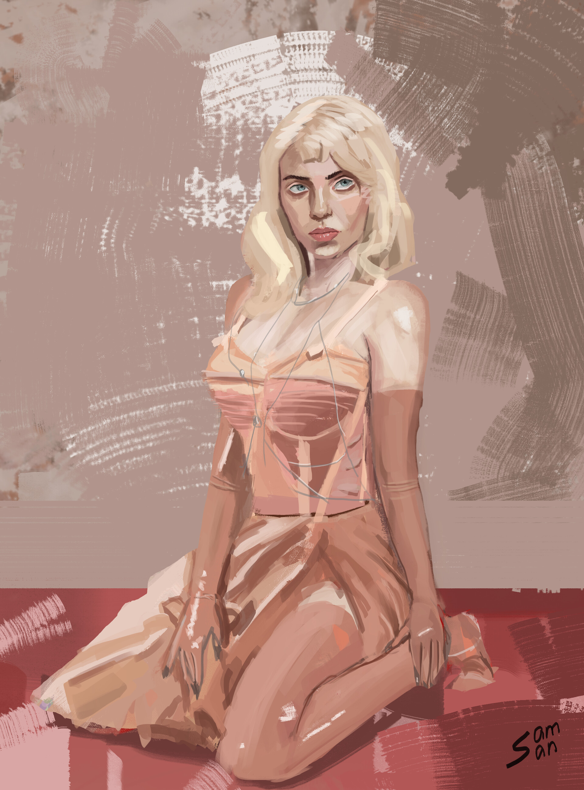 ArtStation Billie Eilish VOGUE