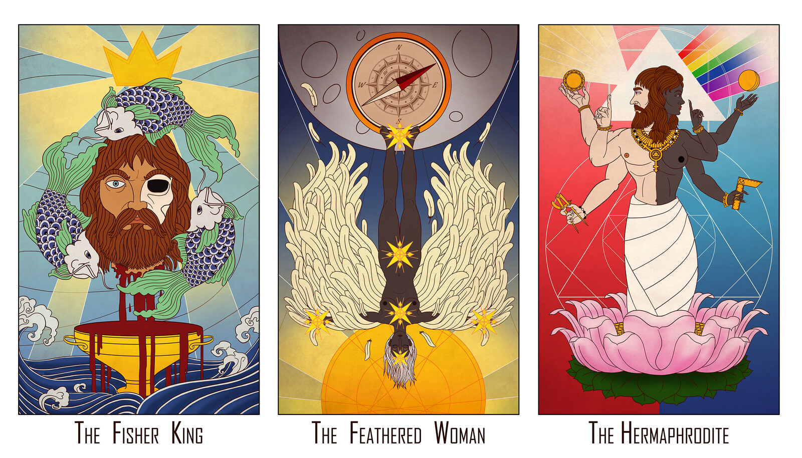 The True King, The Flying Woman, The Sexual Rebis
