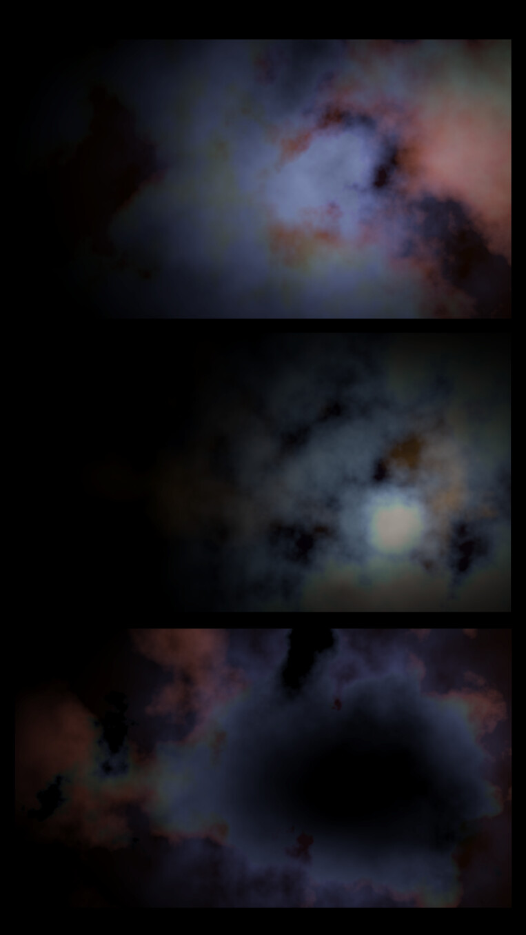 Nebulae (Cycles raw renders)