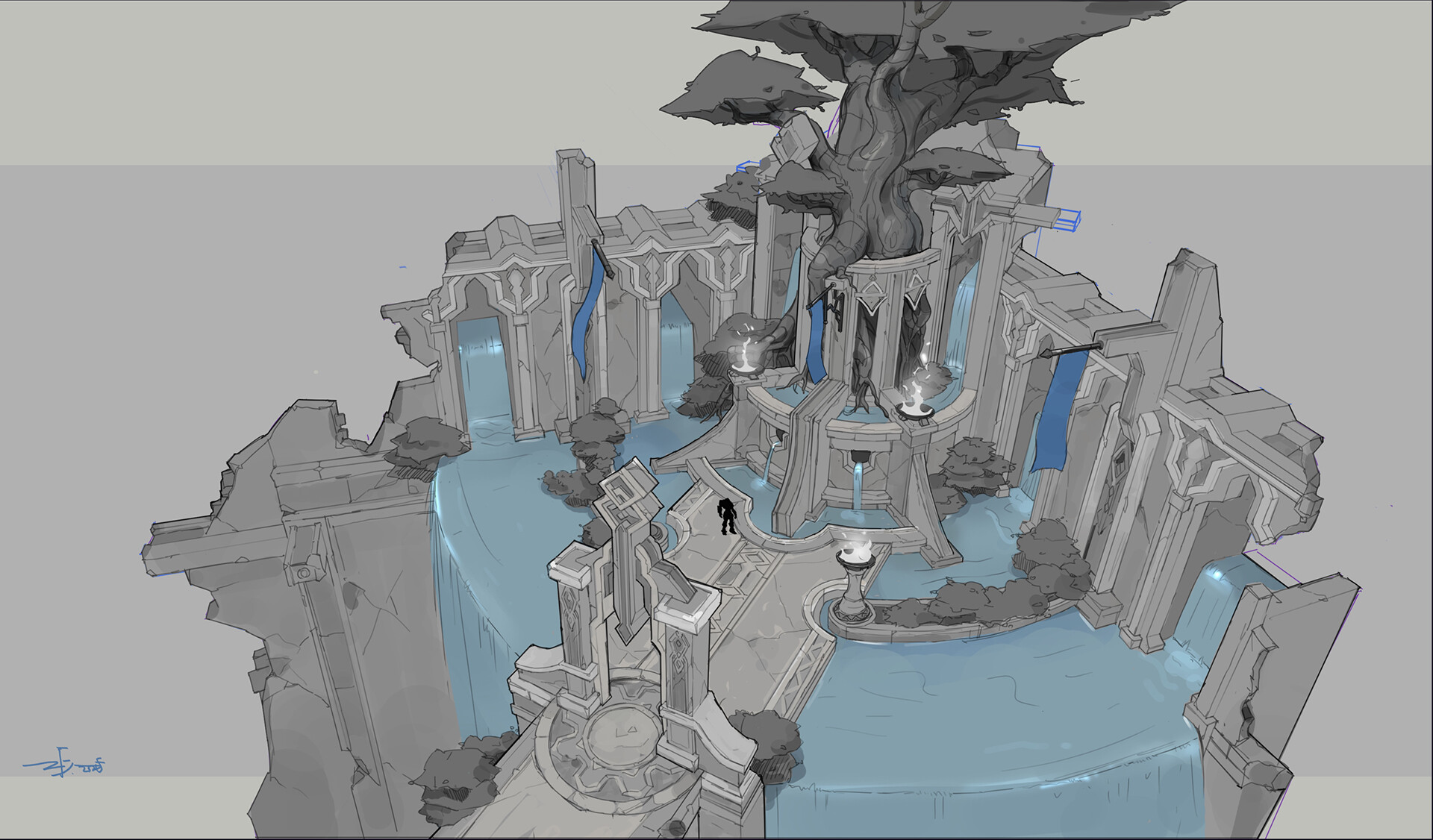 Elven fortress карта