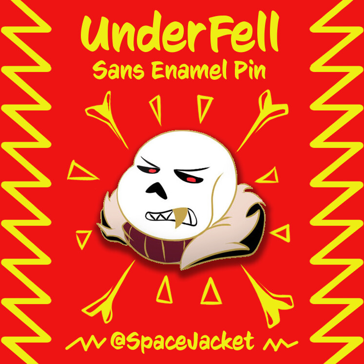 Underfell Sans - Underfell - Pin