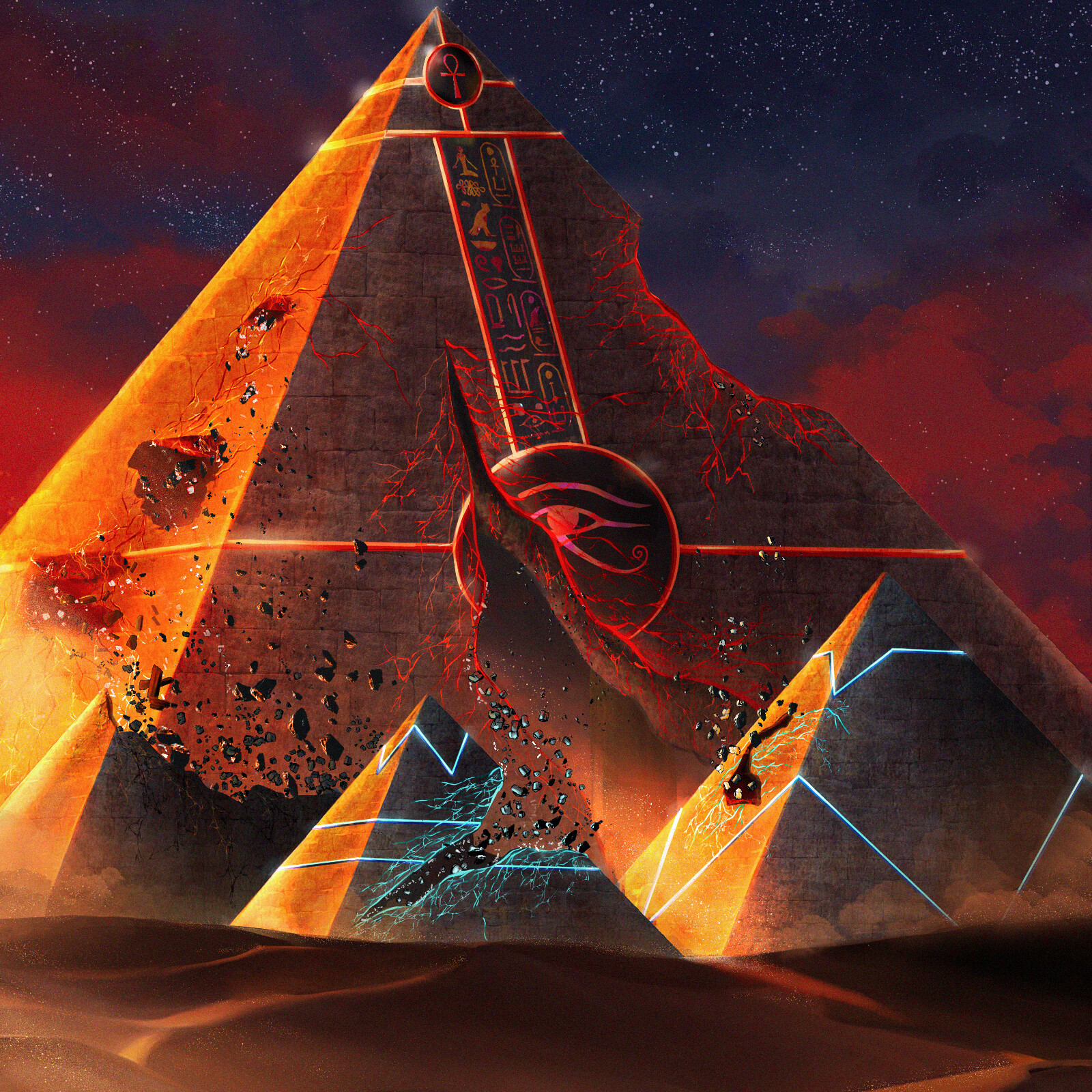 pyramid art