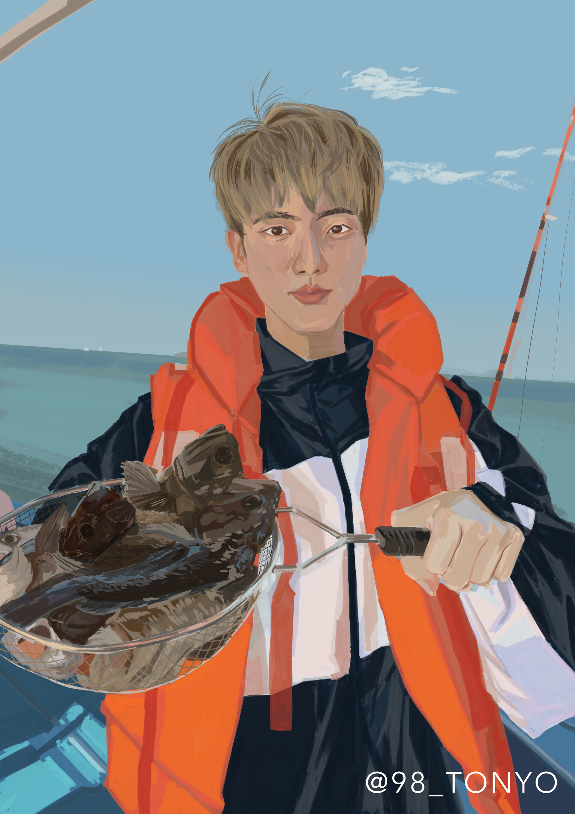 ArtStation BTS Fish Jin 1