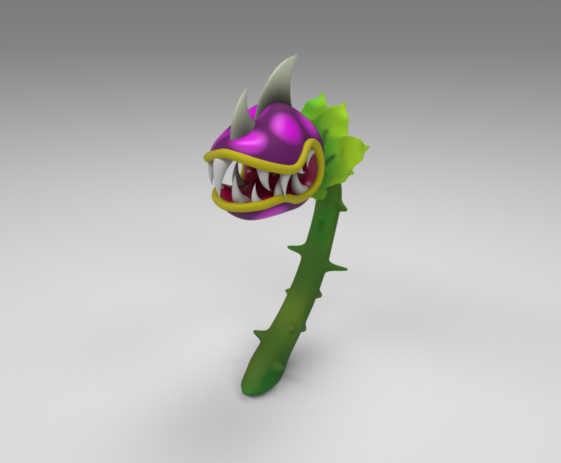 ArtStation - Chomper from PVZ