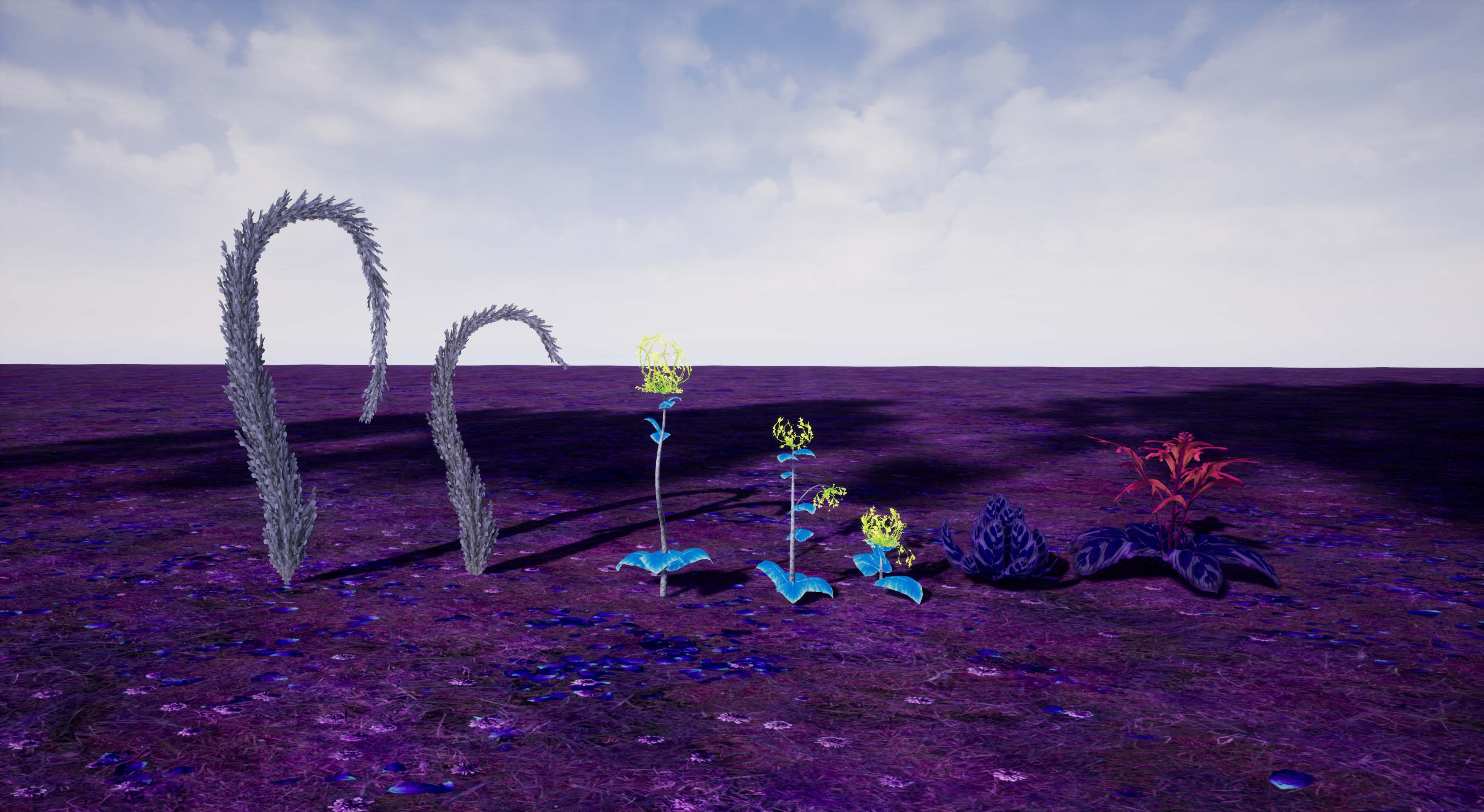 Plants from Speed Tree 