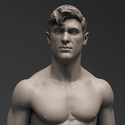 Athlete: Male Anatomy Study