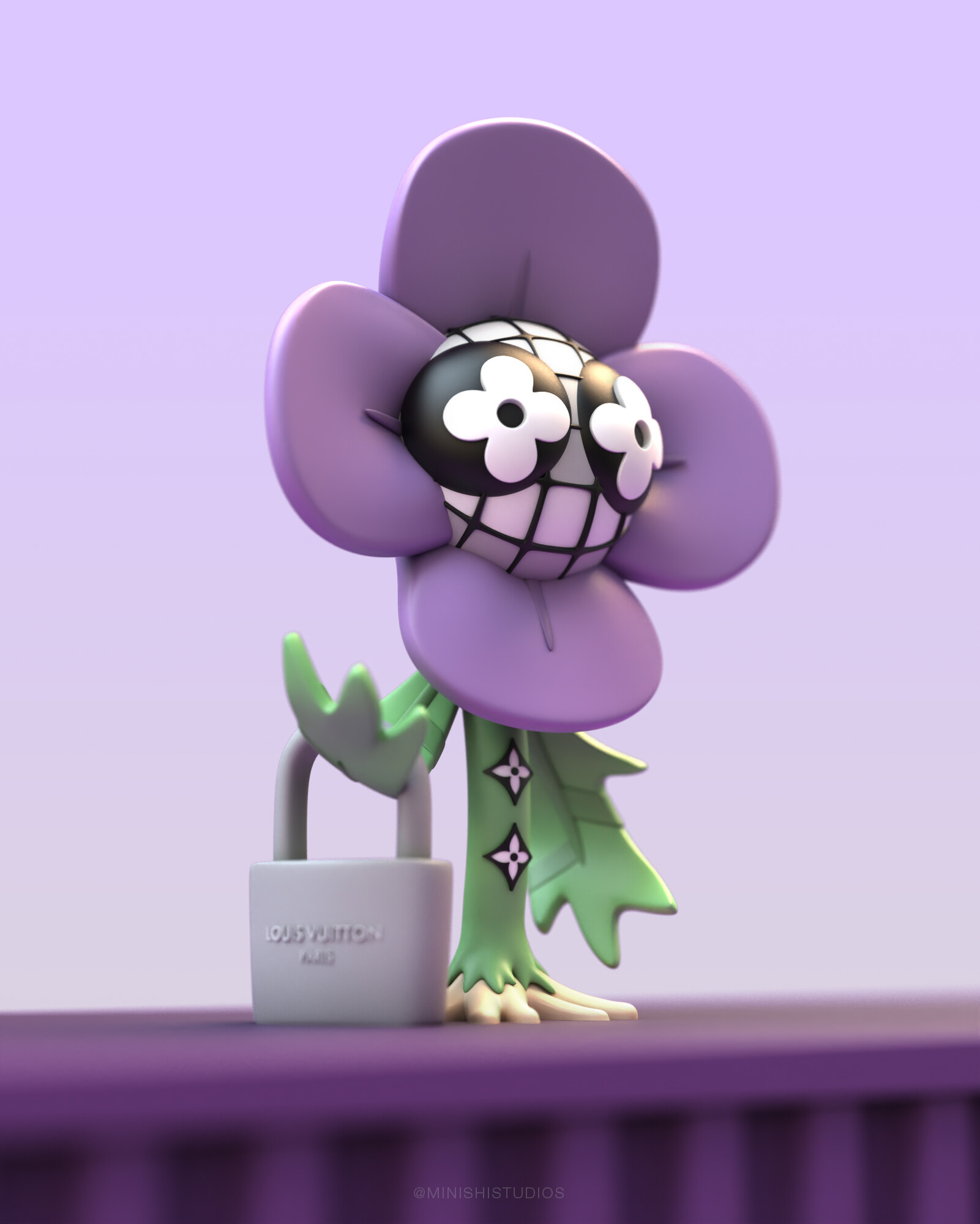 2/9. I made a 3D sculpt based on Virgil Abloh's Zoooom with Friends  characters for Louis Vuitton. I hope you like it! : r/alternativeart