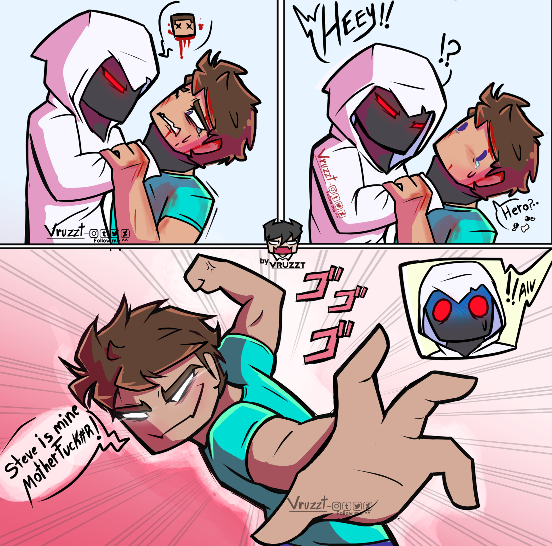 Vruzzt - entity Steve, image size:1920x1901