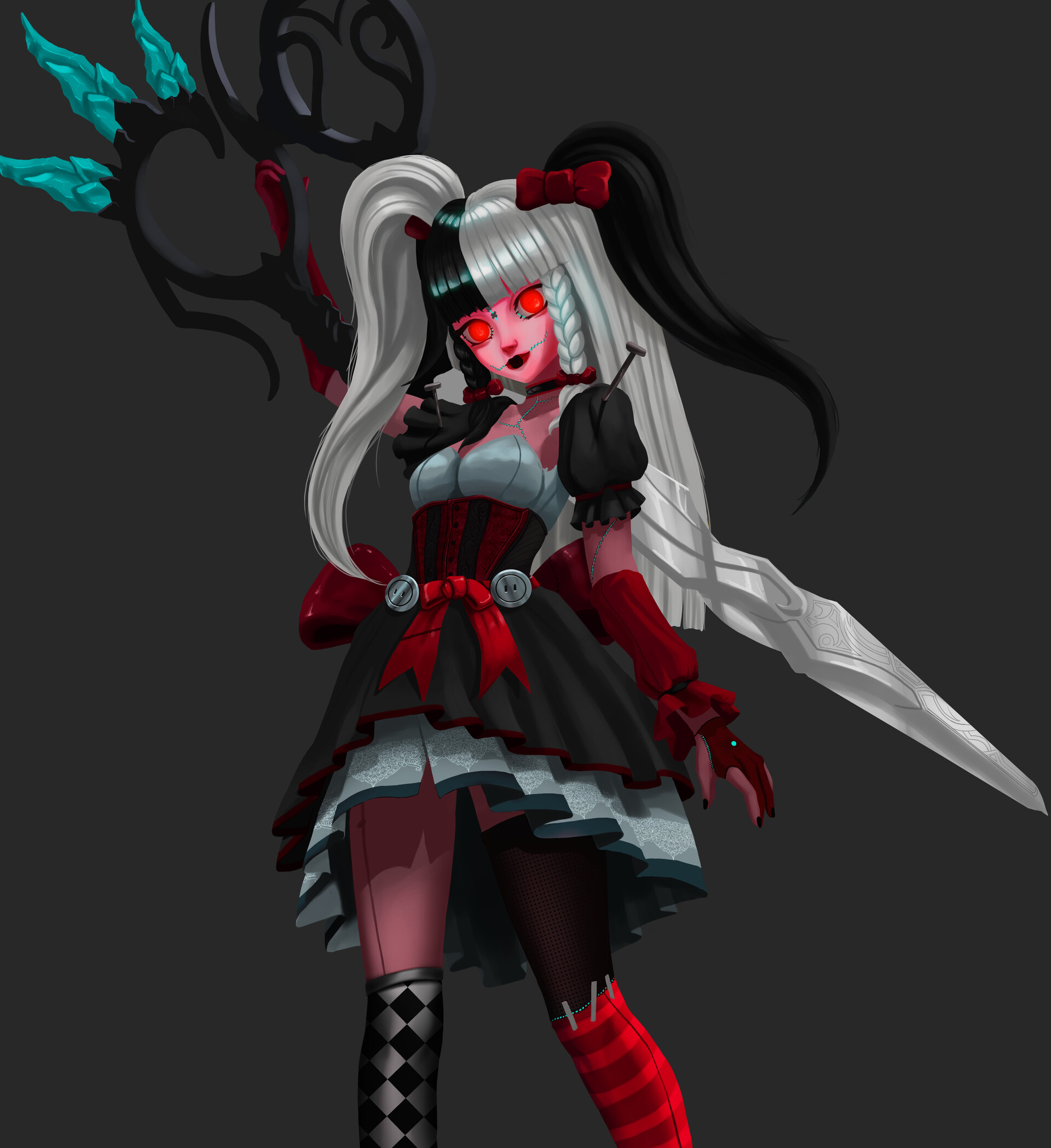 ArtStation Gwen Voodoo Doll