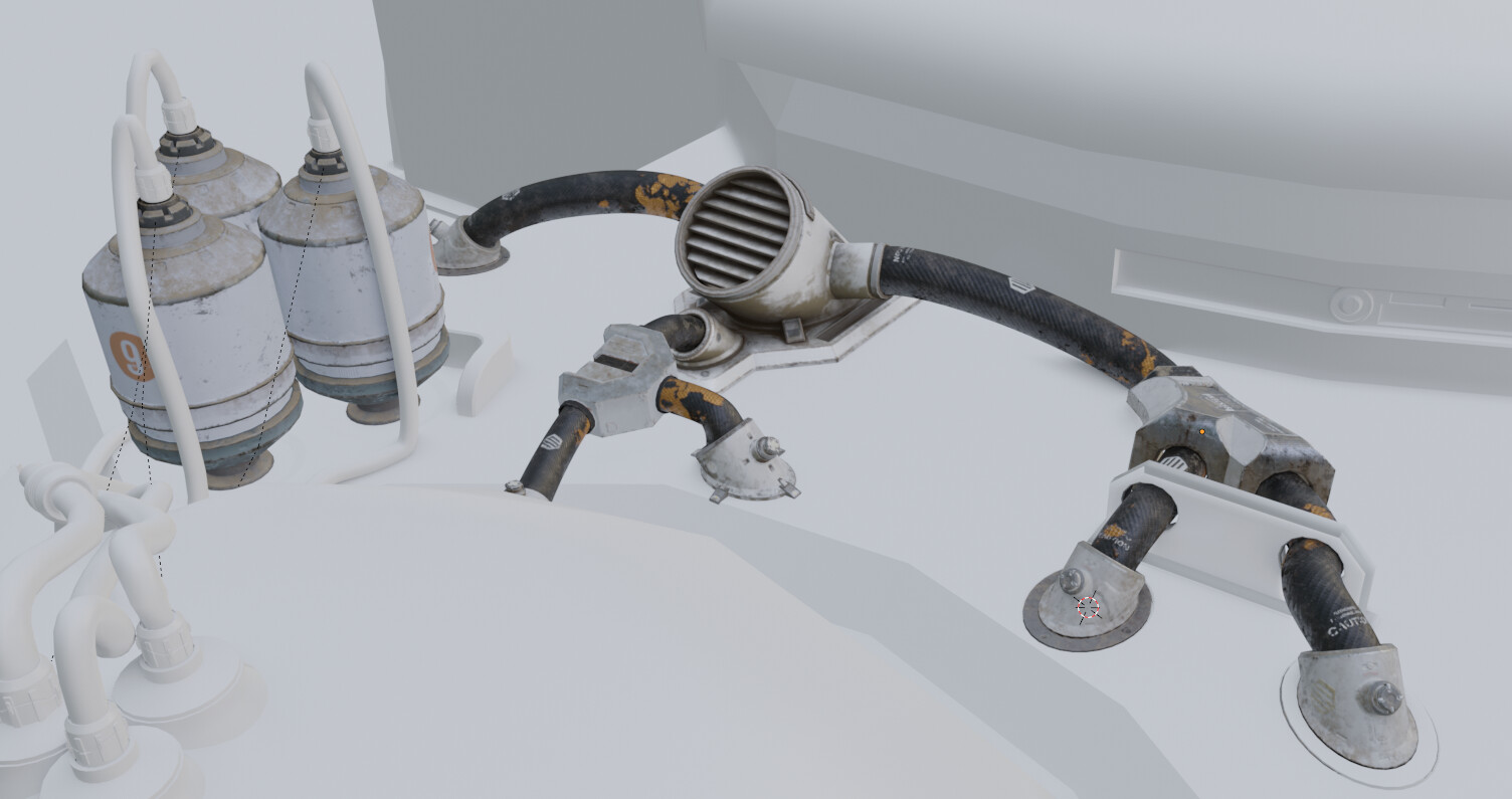 ventilation system in place