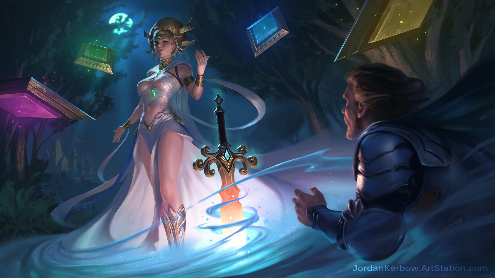 Lana, lady of the lake