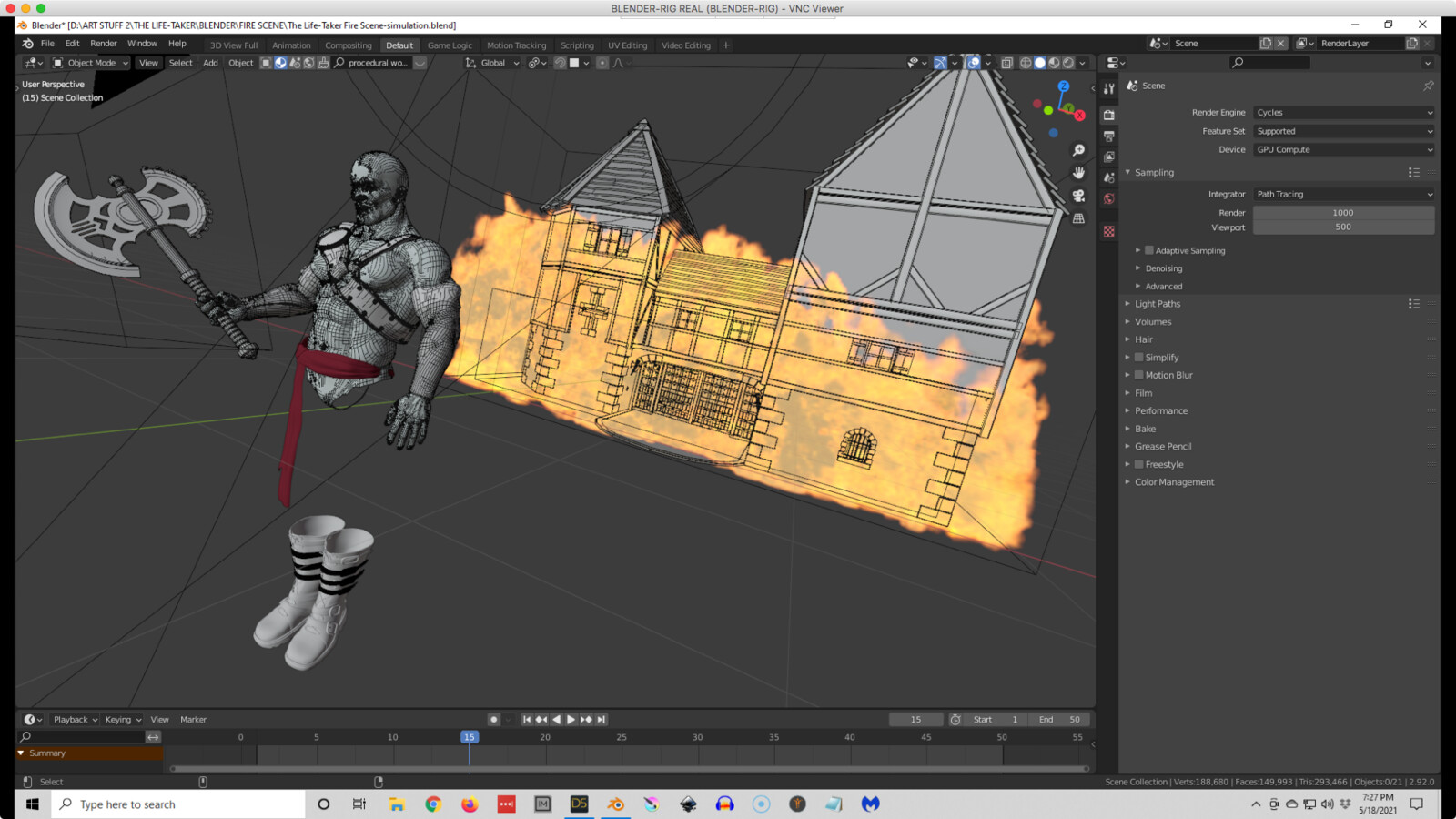 I kept meaning to delete those boots the entire time I was working on this. Never got around to it...