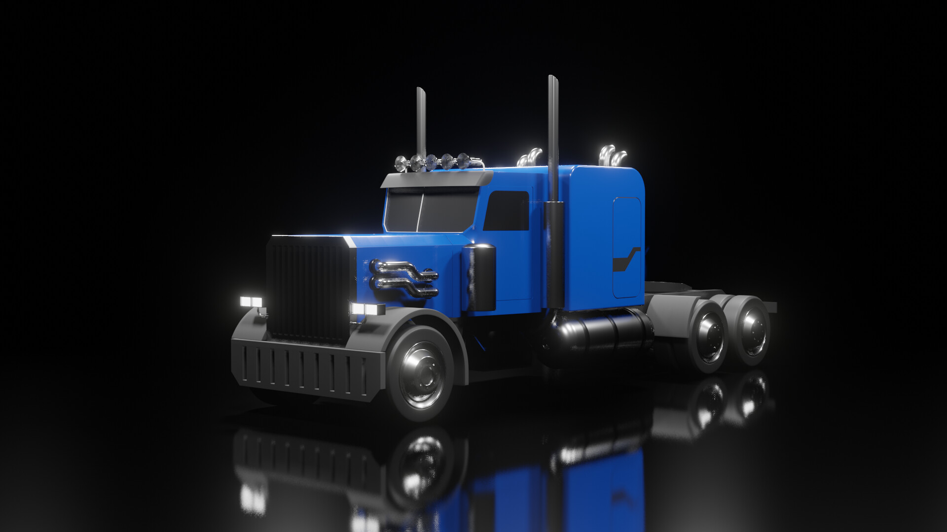 ArtStation - Optimus Prime Style Truck