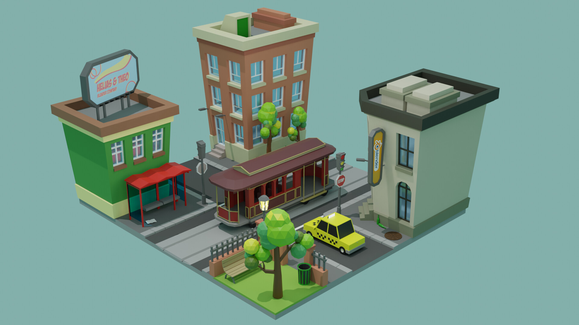 City diorama online
