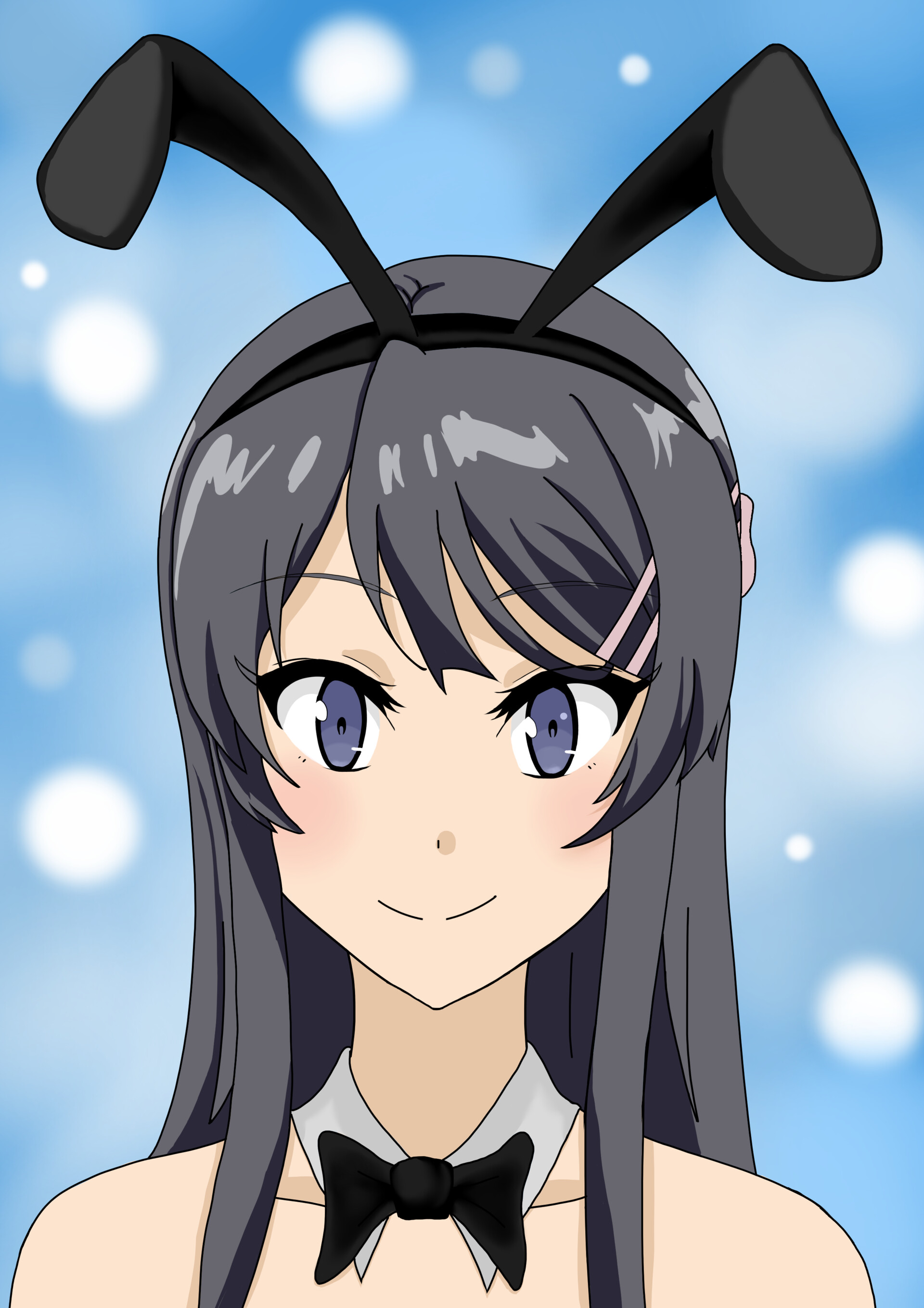 ArtStation - Mai Sakurajima - Seishun Buta Yaro wa Bunny girl senpai no  Yume wo Minai