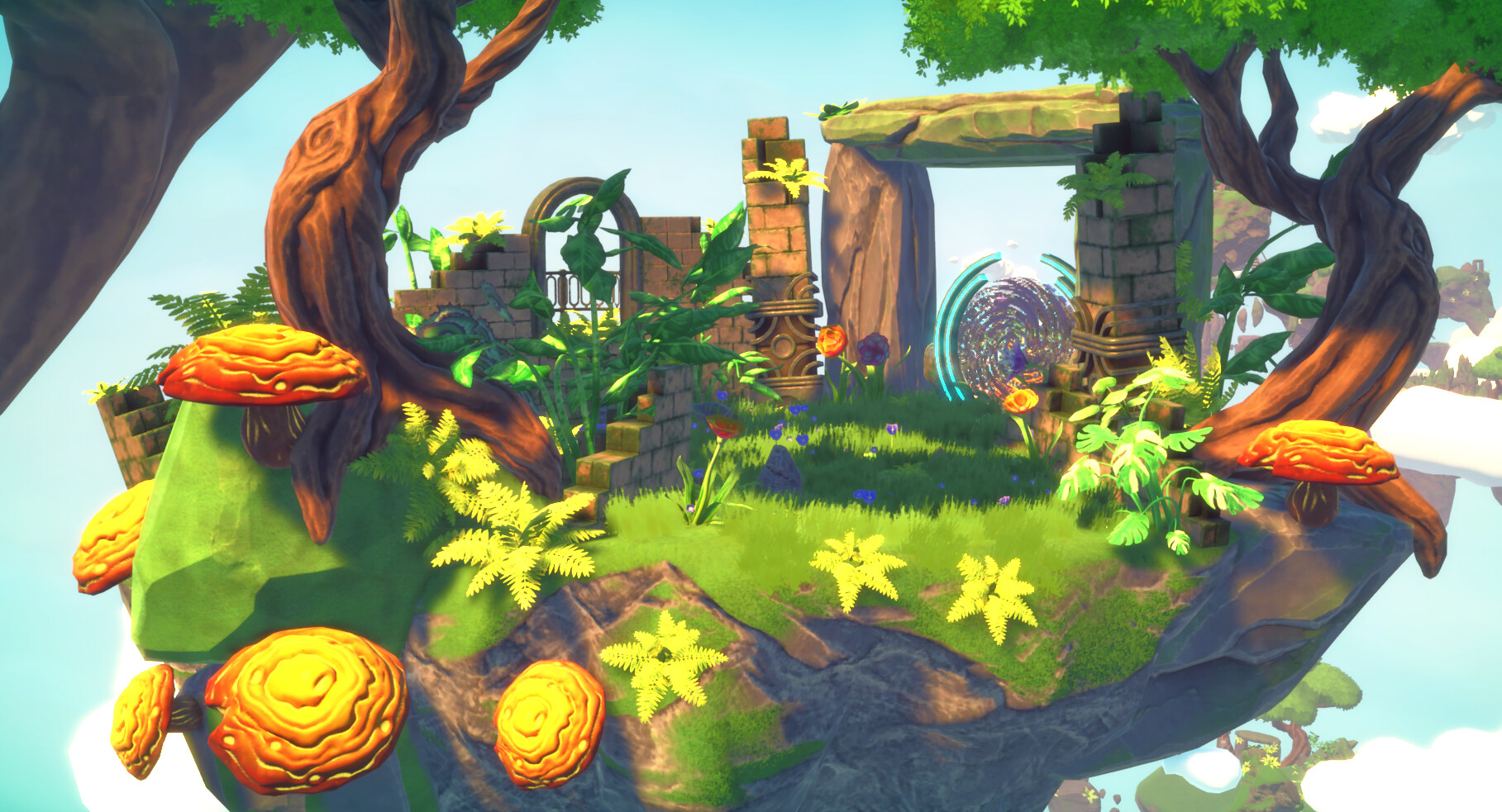 In game picture on how the assets look.