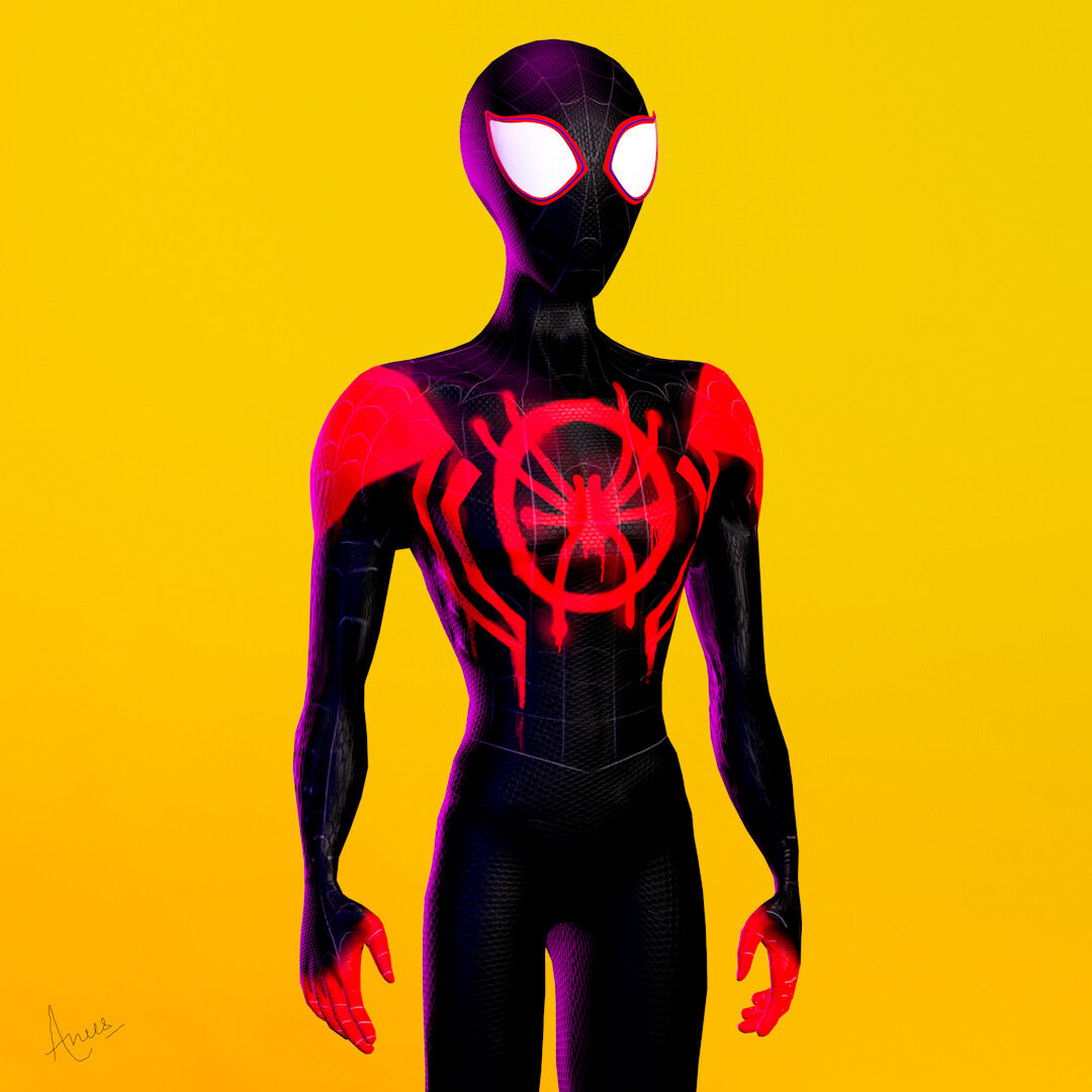 Cyberpunk Miles Morales