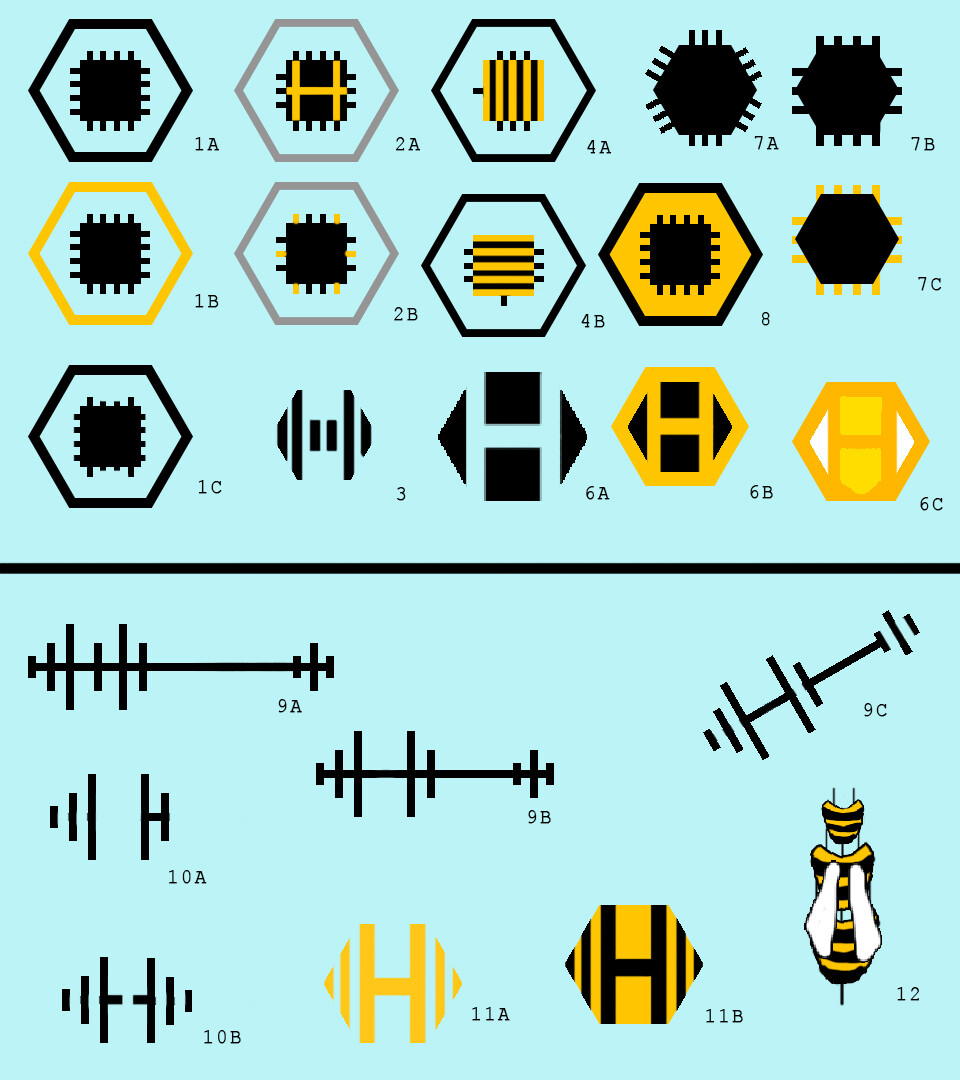 Logo designs for Honeycomb