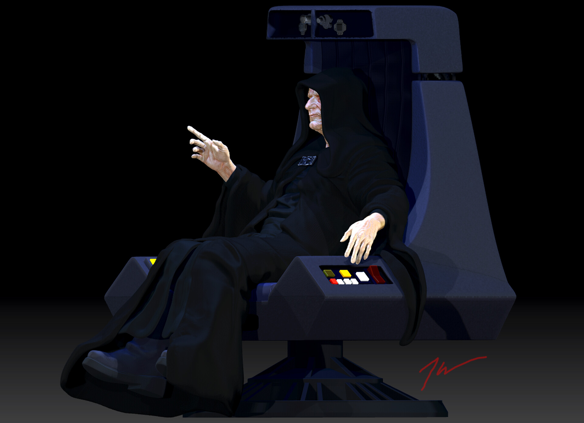 Emperor Palpatine Build Your Own Emperor Chair ⭐ Emperor