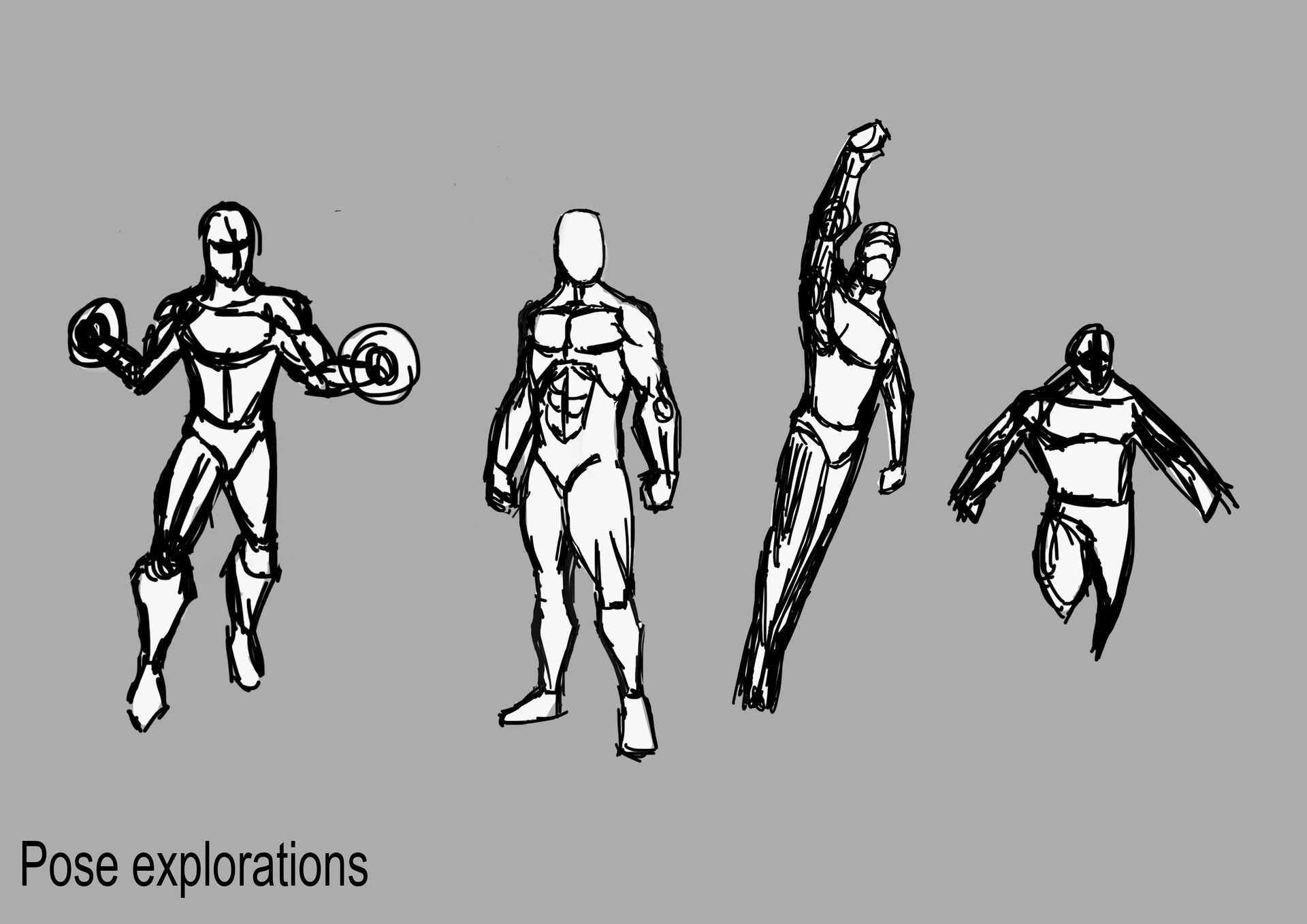 ArtStation - Superhero character design
