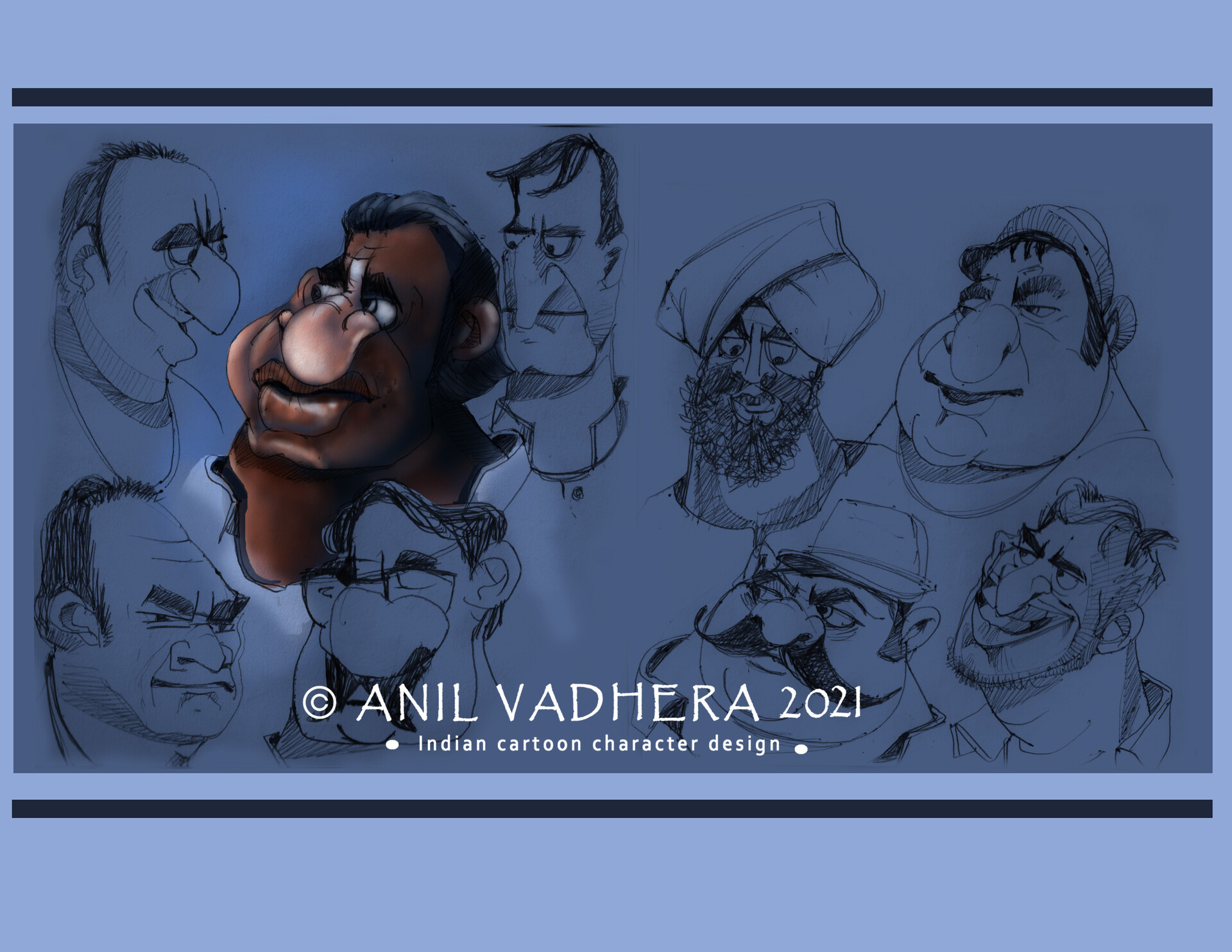 ArtStation - Indian Common Man Cartoon Character ArtStation - Indian Common Man Cartoon Character