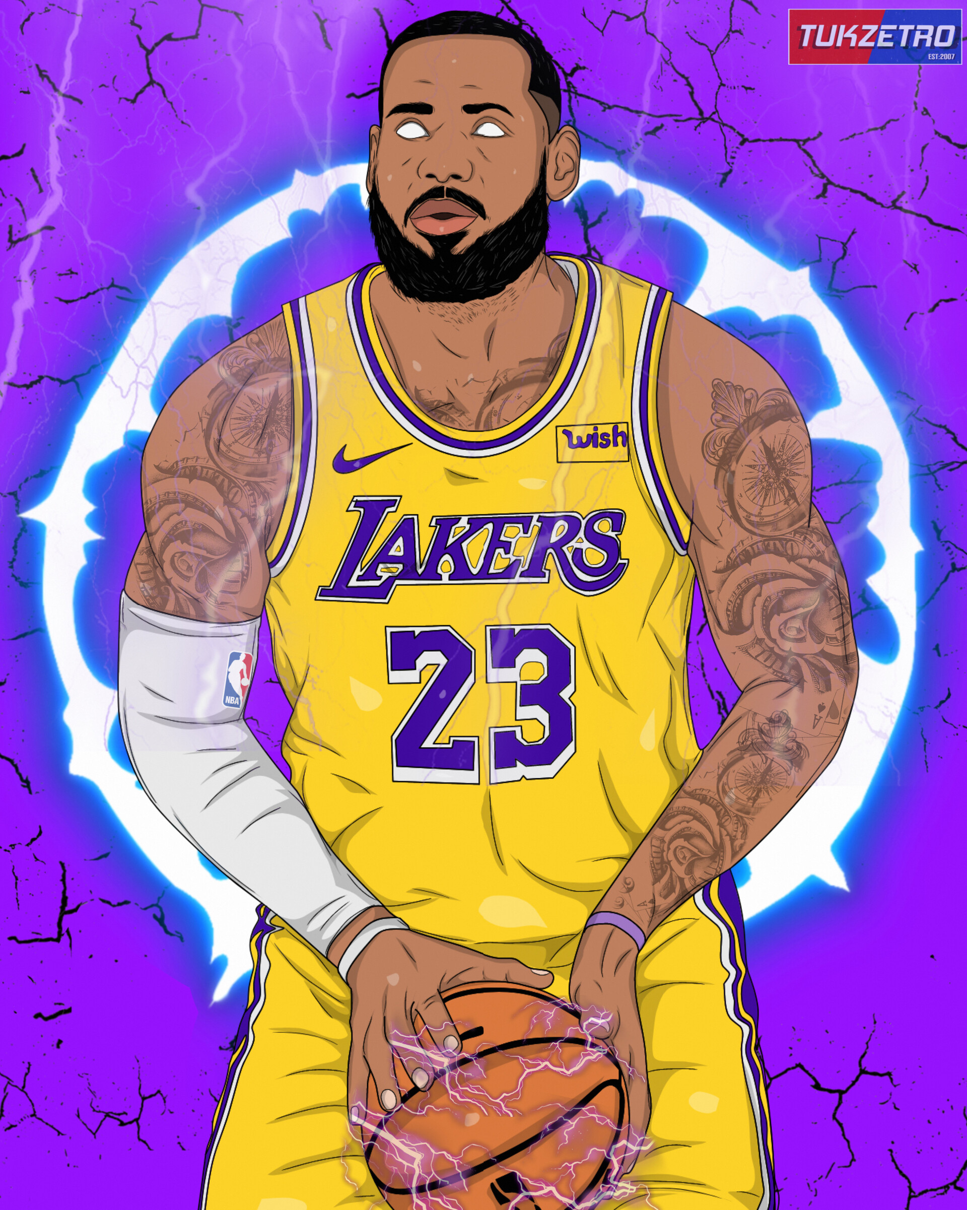 ArtStation - LeBron James