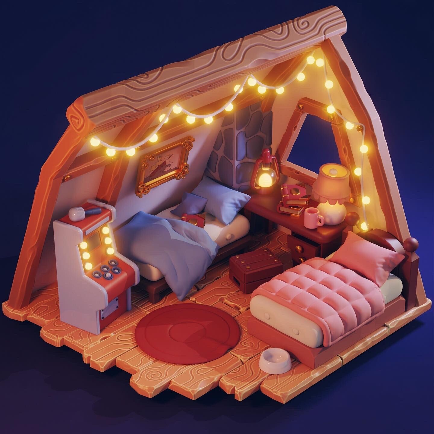 Gravity Falls Bedroom