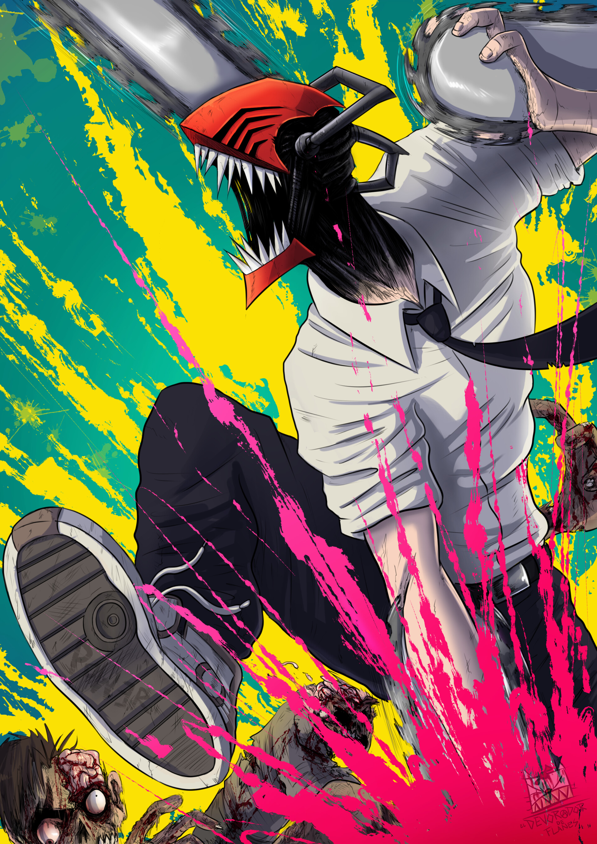 ArtStation - Chainsaw Man