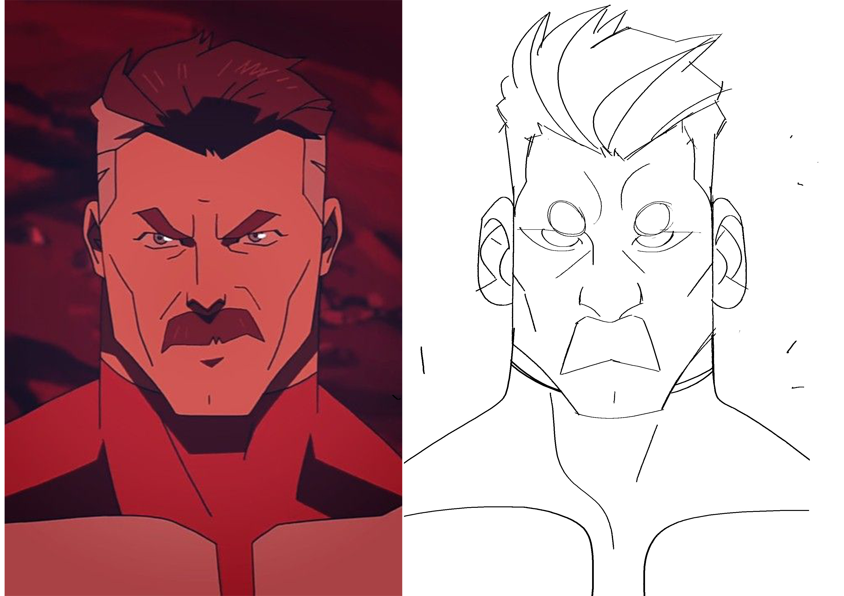 Artstation Omni Man Invincible Benadie Shekiel