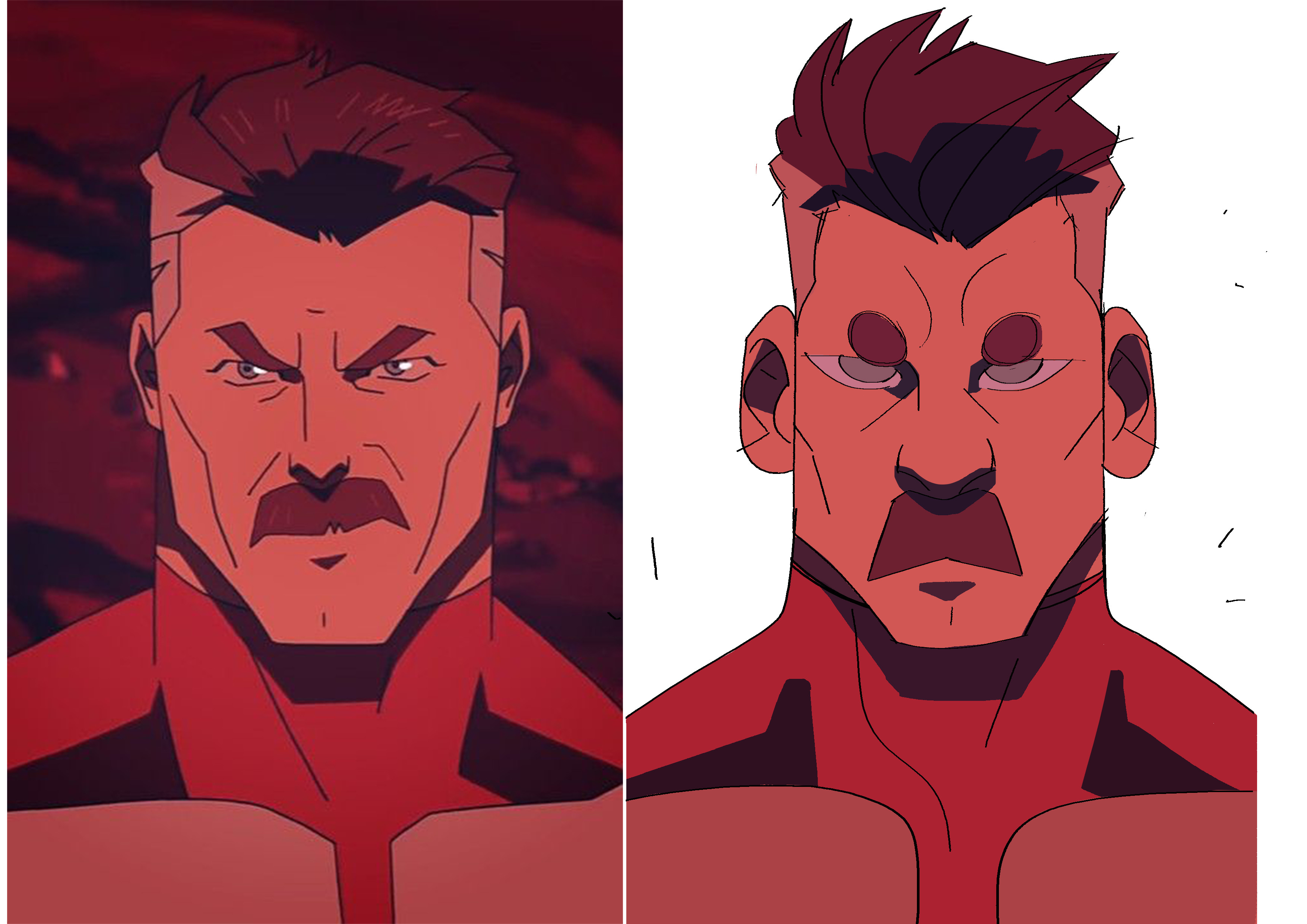 Artstation Omni Man Invincible Benadie Shekiel