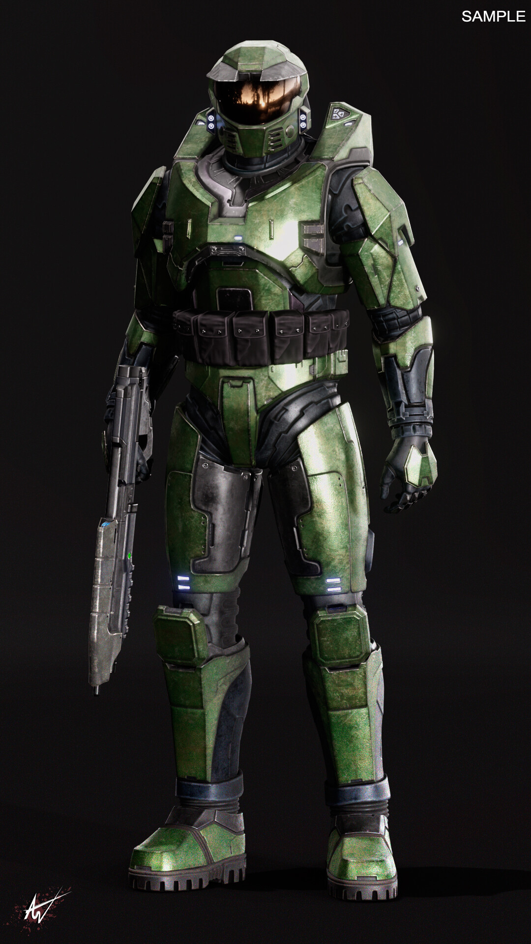 Abimael Salazar - Halo Combat Evolved Master Chief (HD)