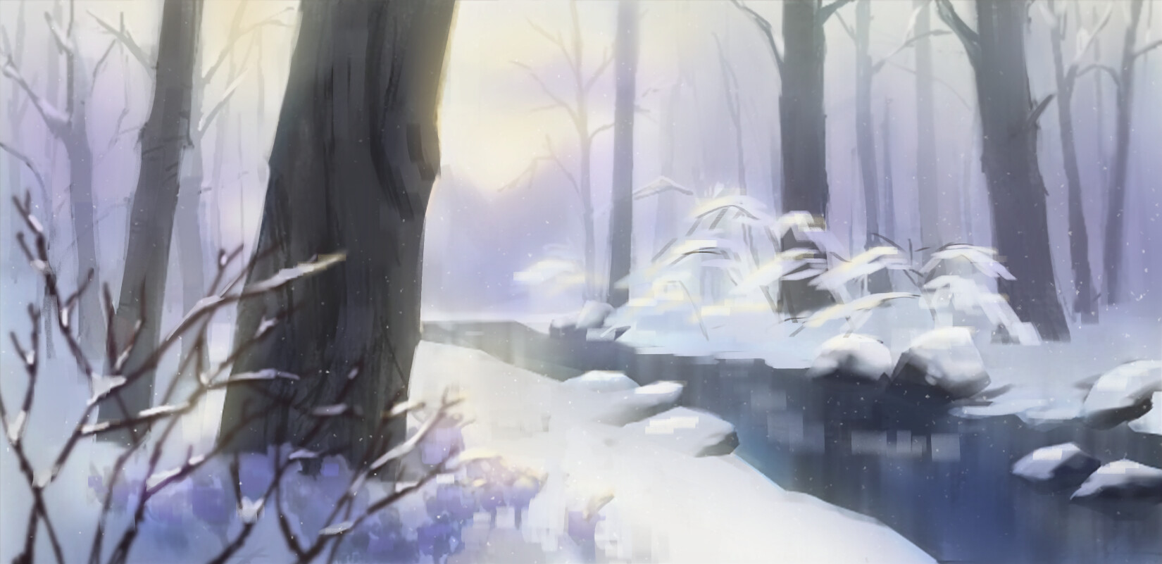 Artstation Scary Forest Happy Forest Sona Joo Artstation Scary Forest Happy Forest Sona Joo
